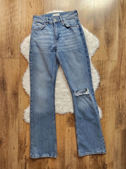 Spodnie jeansowe flare dzwony XS/S Perfect Jeans