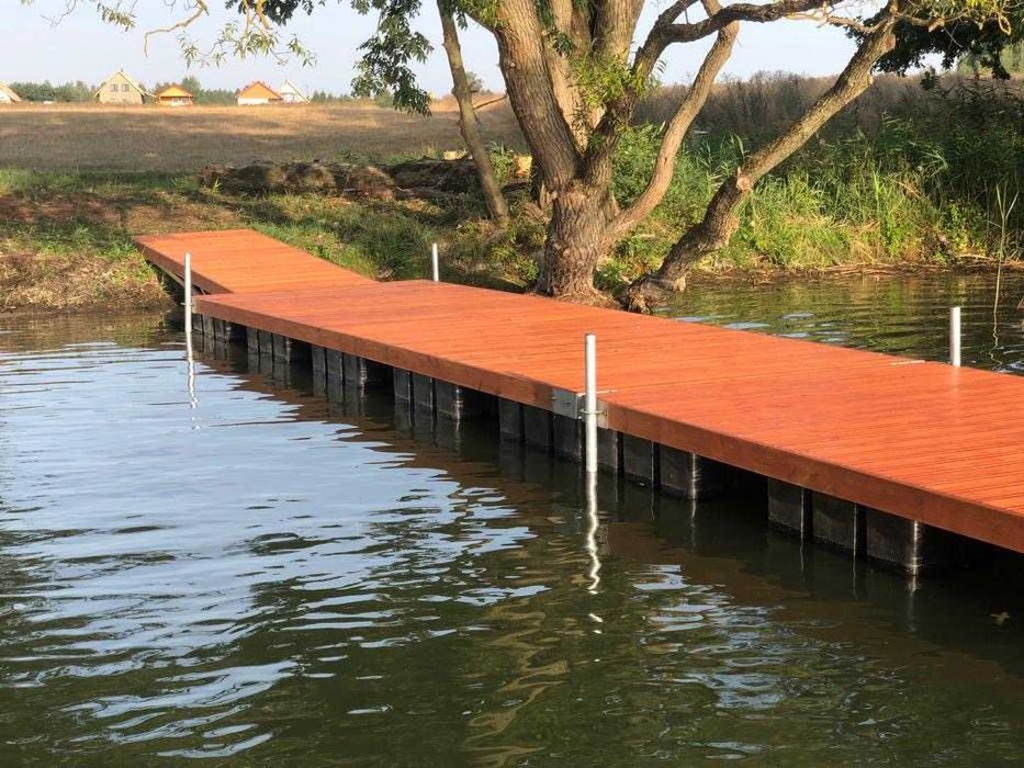 Pomost pływający 2x6 m aluminiowy – modułowy