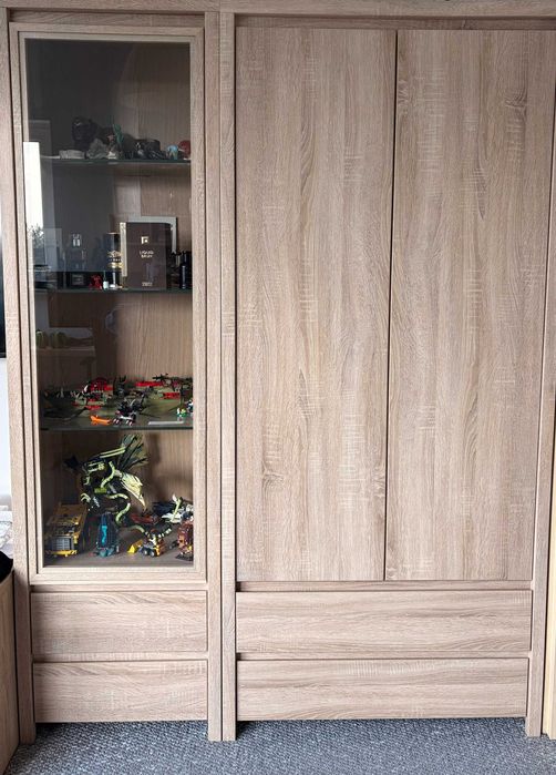 meblościanka - jasny dąb