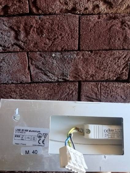 Klinkiety led w oprawie aluminowej