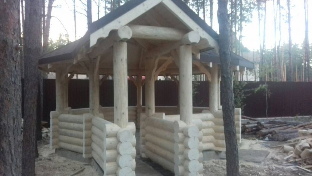 Зруб, котедж, сауна, альтанка, будівництво з дерева, доставка, монтаж.