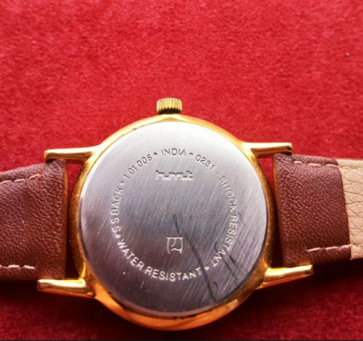 Relógio de Pulso  HMT Sona Gold Banhado a Ouro