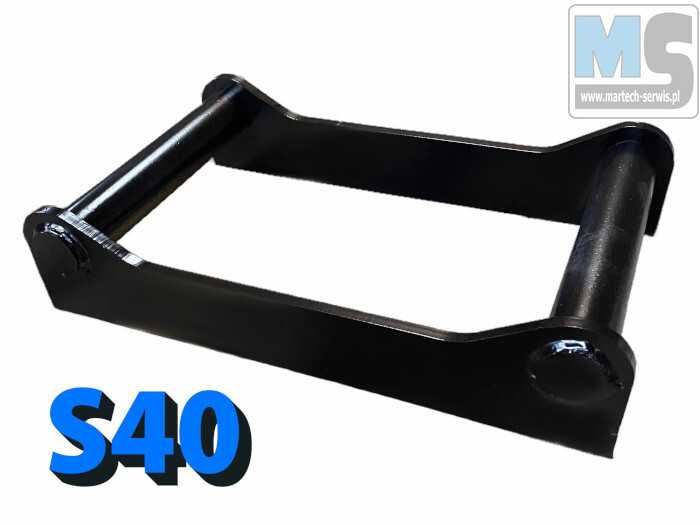 Mocowanie szybkozłącze skandynawskie Volvo S40 ramka płyta adaptacyjna