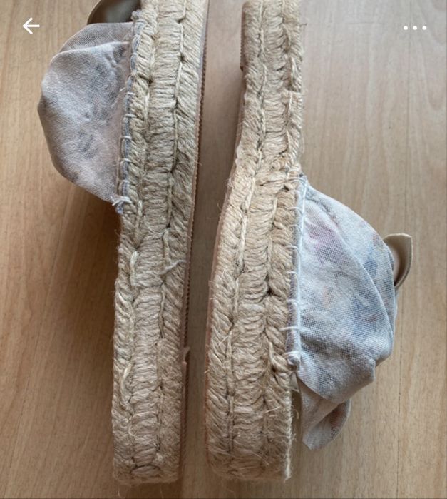 Klapki espadryle Big Star
