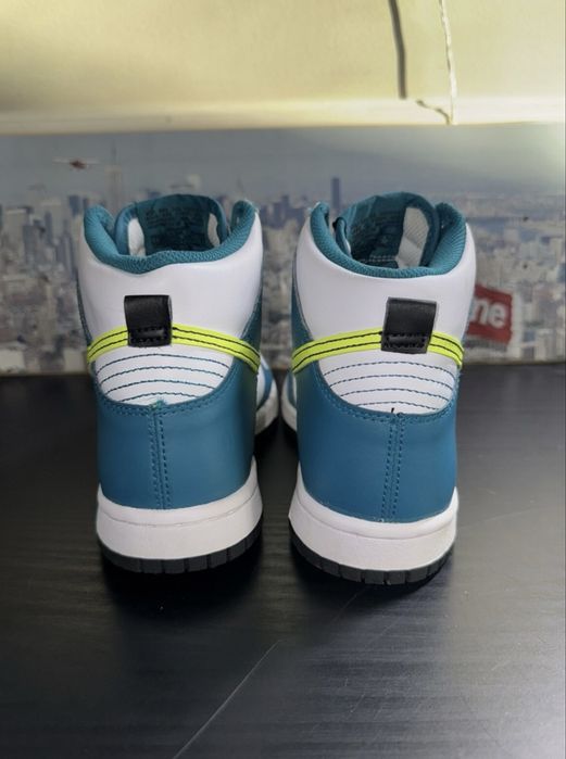 Кросівки nike dunk high bright spruce volt (39р)