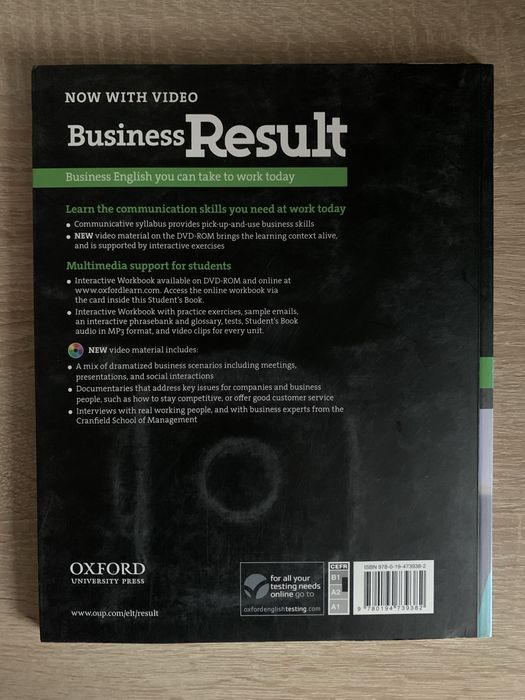 Business Result Pre-Intermediate Student’s Book