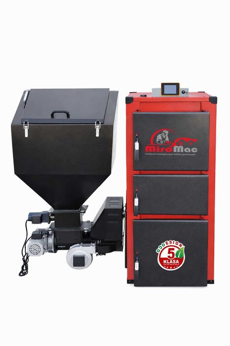 Piec CO  pellet ekogroszek owies  drewno kocioł kotły 12 kW 5 klasa