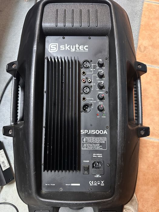 Coluna de som ativa Skytec SPJ 1500 A (15”)