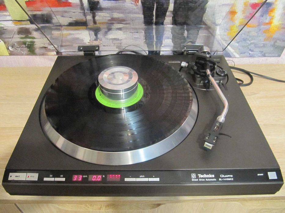 Виниловый Проигрыватель / Програвач - TECHNICS SL-1410 MkII HI-END *TOP Class