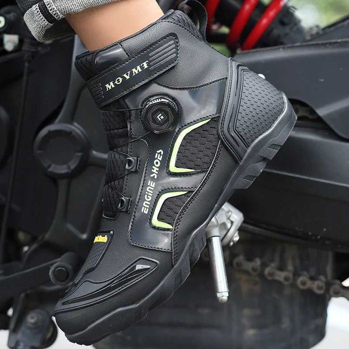 Botas motard impermeáveis novas