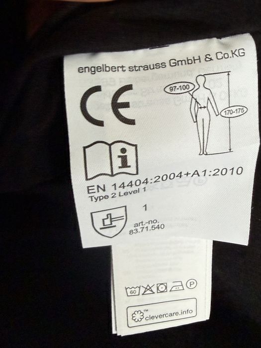 Полукомбінезон штани робочі Engelbert Strauss 52