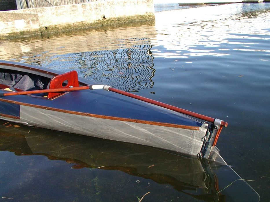 Clássico CANOAGEM Kayak K2+1 antigo