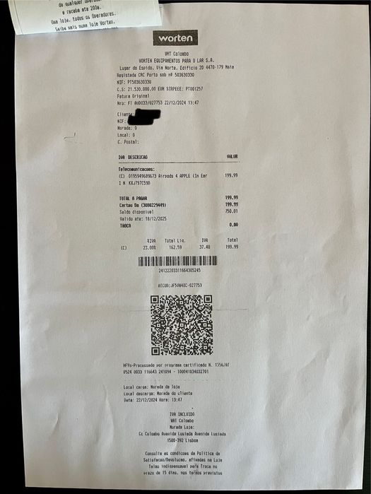 AirPods 4 com garantia