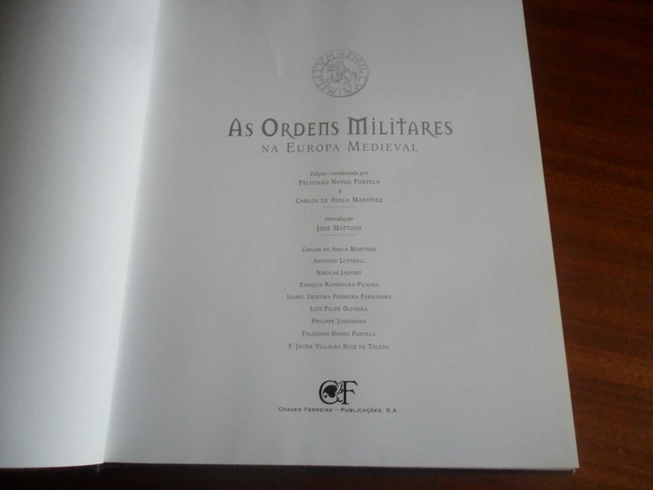 "As Ordens Militares na Europa Medieval" de Vários Autores -1ª Ed 2005