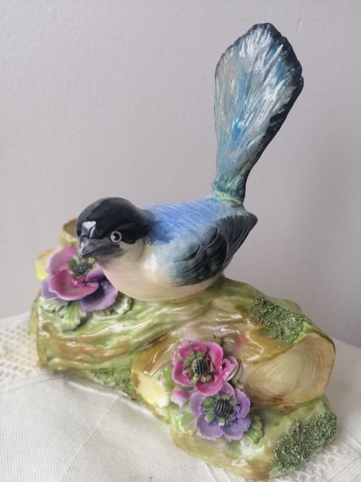 Figurka ptaszek sygnowana Thorley