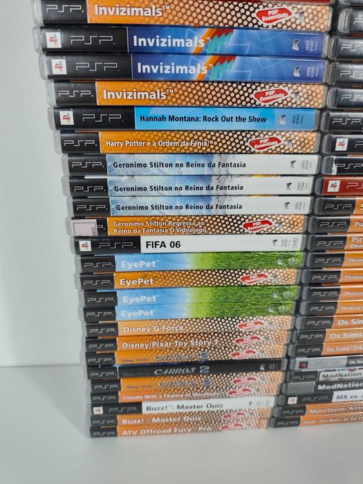 Lote de Jogos Playstation Portable PSP