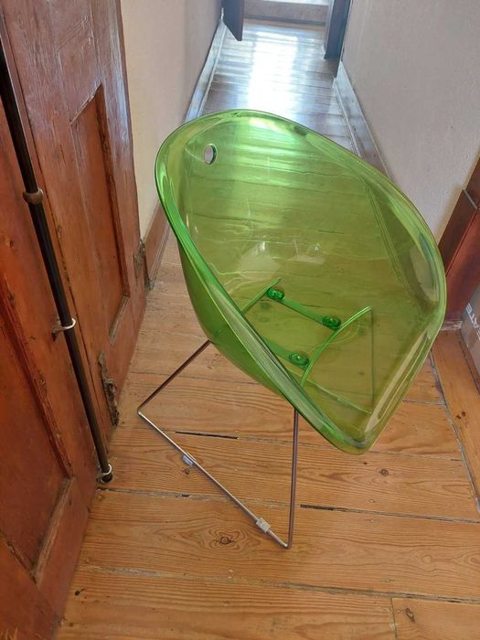Vendo cadeira Glisse verde alface  Habitat