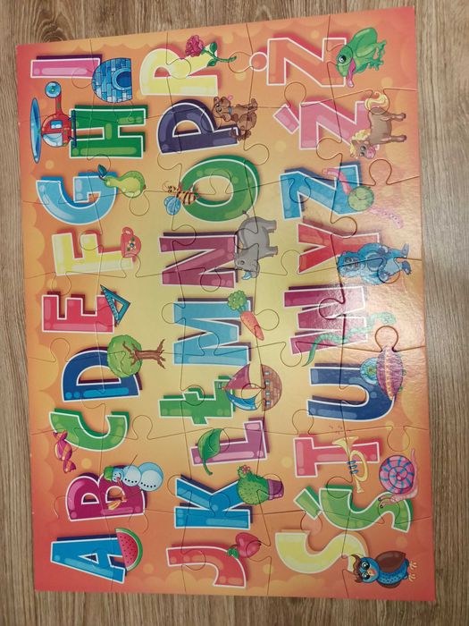 Puzzle alfabet maxi 35 elementów