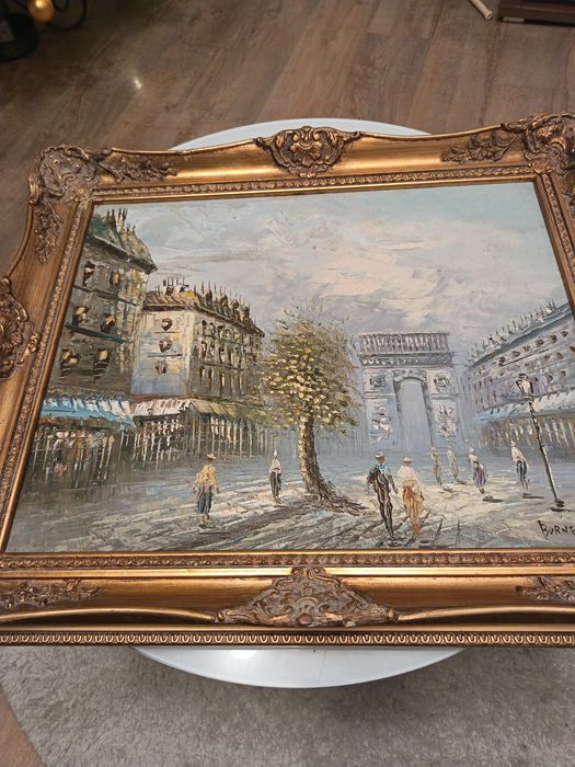 Obraz olej na płótnie.