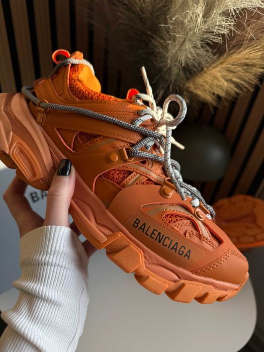 SALE! Balenciaga Track Trail Laces Orange Premium 36 37 38 39 40