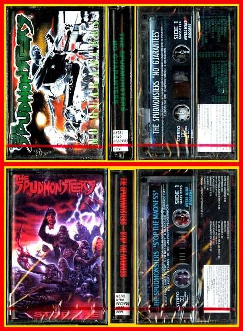 The Spudmonsters No guarantees,  Stop the madness rock hardcore thrash