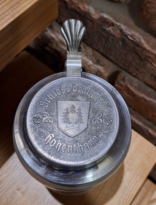 Kufel ceramiczny do piwa - Browar Hohenthanner Schlossbrauerei