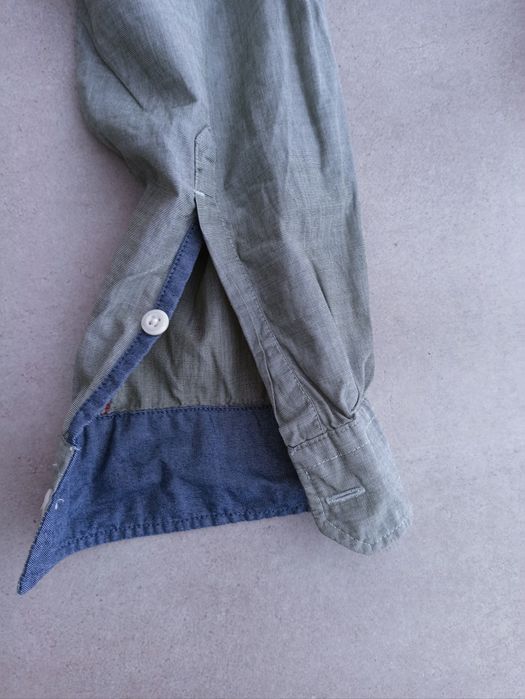 Tommy Hilfiger oryginalna oliwkowa koszula męska rozmiar XL
