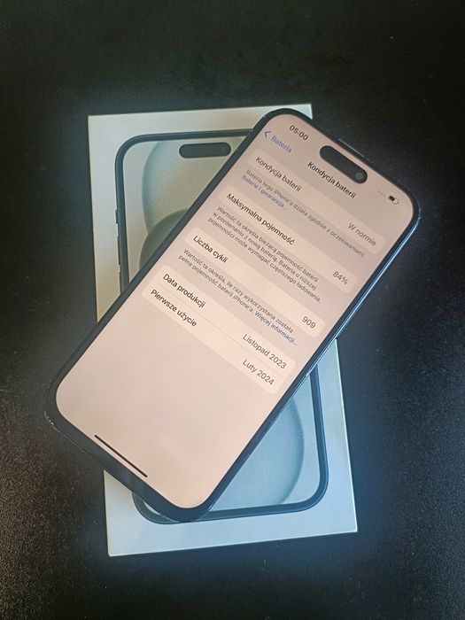 Iphone 15 czarny