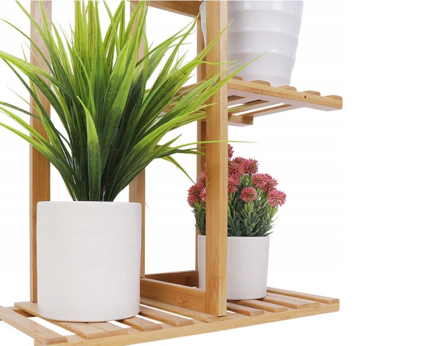 Stojak kwietnik stojąca doniczka na kwiaty półka