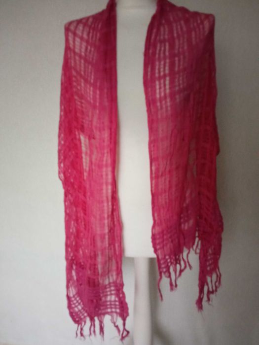 Lekki szalik zwiewna apaszka 175 x 55cm