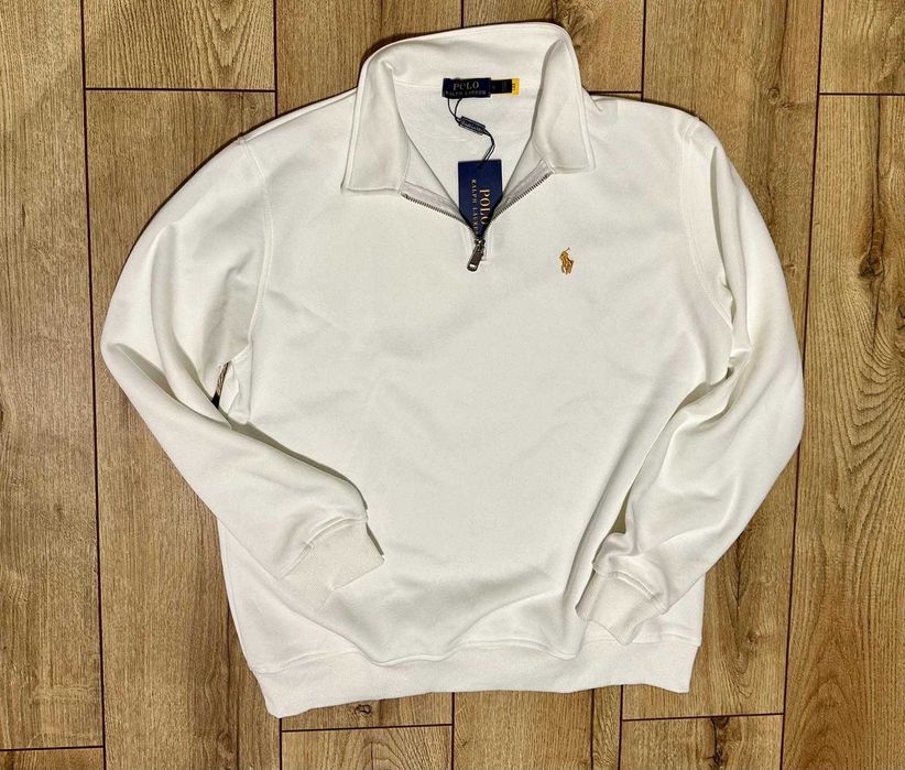 bluza Polo ralph lauren biala nowa XL meska