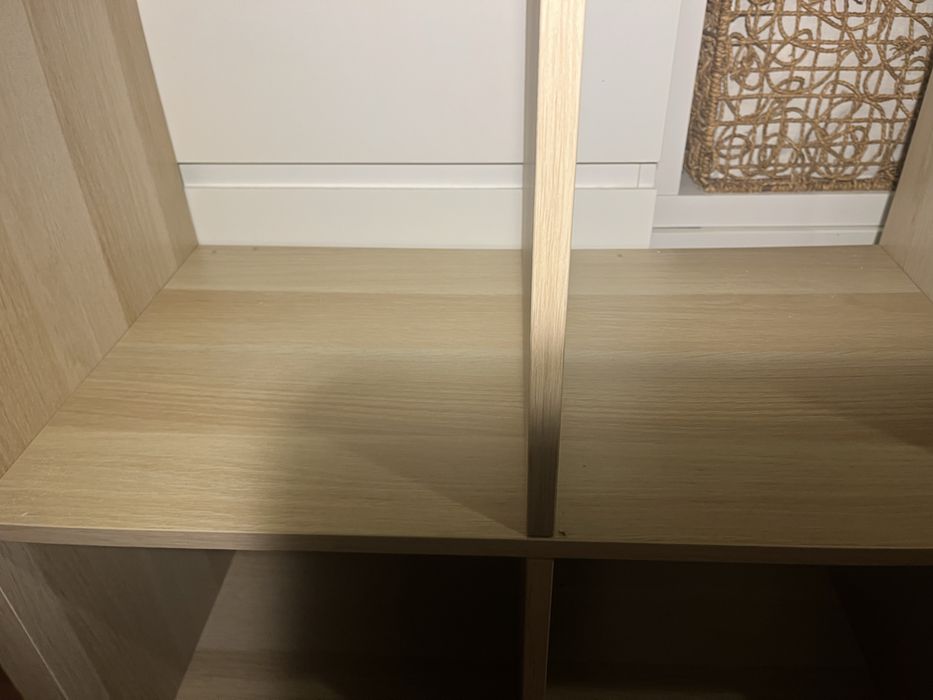 Kallax IKEA de 4 cubos,| com rodas