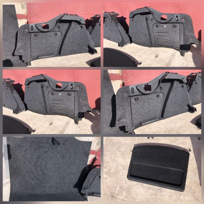 Обшивка багажника накладка Шкода Суперб2