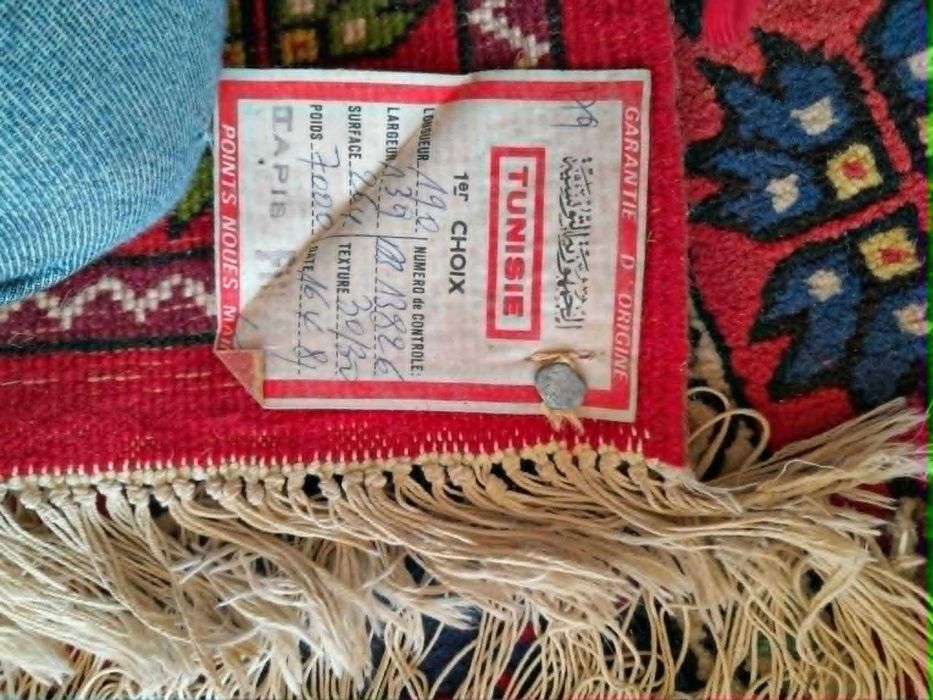 Piękny dywan Tunisie