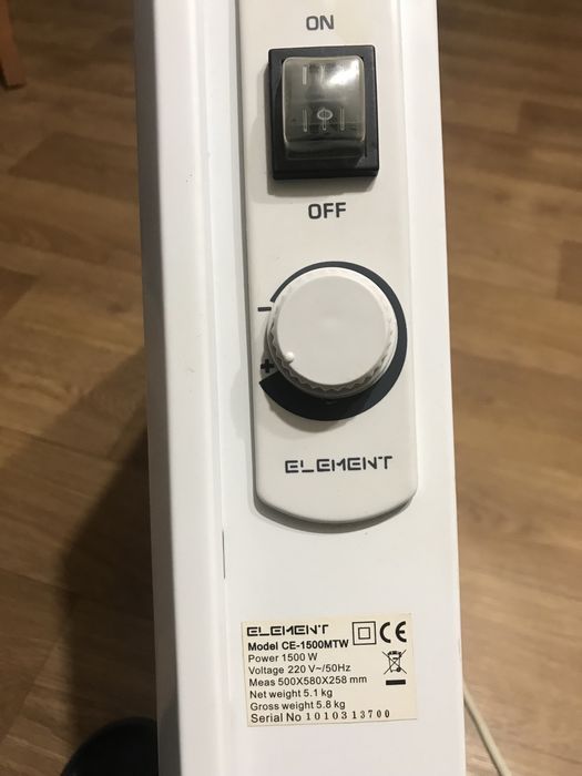 Конвектор электрический Элемент