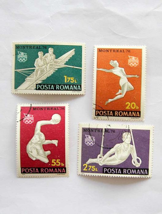 Coleção de selos antigos