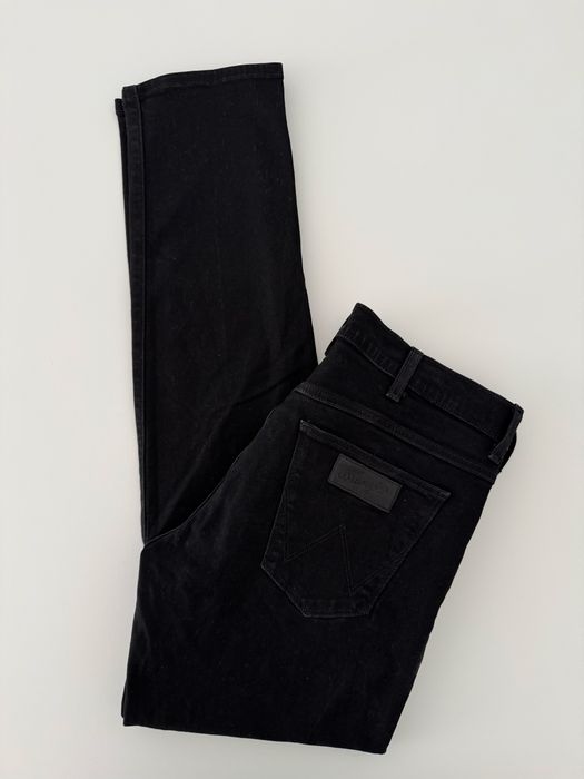 Wrangler Larston | W34 L36 - męskie spodnie jeansowe, slim tapered