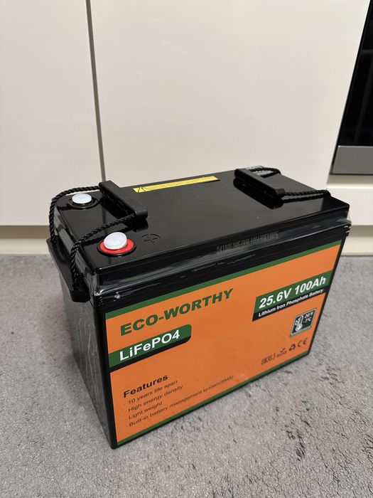 Акумулятор LifePo4 12.8В 100А/год Аккумулятор 12В 100А/ч