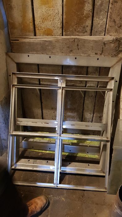 Okno rewizyjne świetlik właz floorbox rewizja nierdzewka