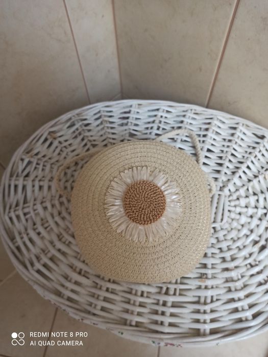 Соломенная сумочка