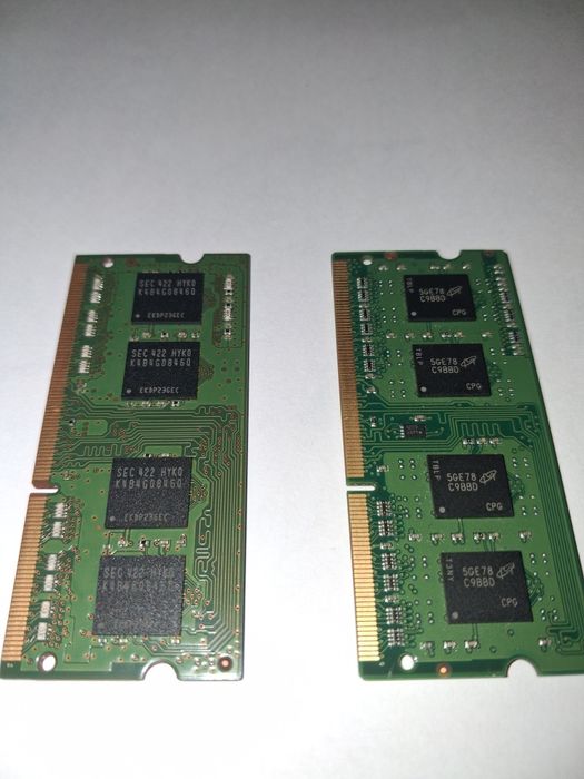 Оперативна пам'ять для ноутбука DDR3 SO-DIMM, 4 ГБ + 4 ГБ (усього 8 ГБ)