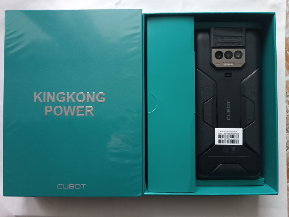 Cubot KingKong Power (6, 5)NFC) -16/256Gb- Ліх.5000 Люм.+Навушники