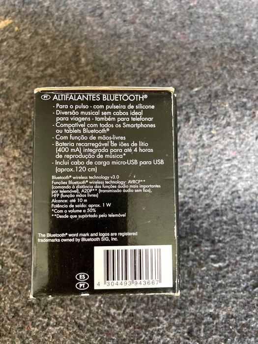 Coluna Bluetooth Pulso SilverCrest (Tipo Relógio)