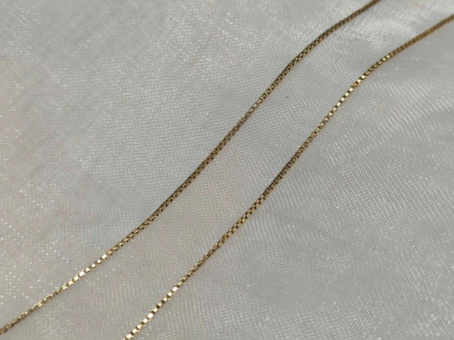 Złoty łańcuszek|585| 2,31g | 50cm | Kostka| Używany |