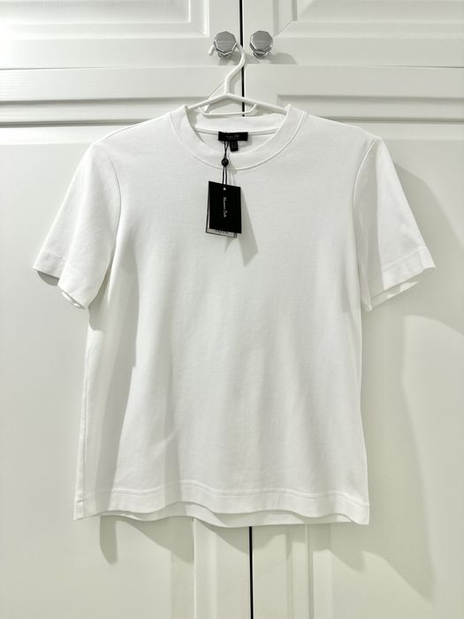 Massimo Dutti футболка XS/S оверсайз, нова, щільна бавовна, бавовняна