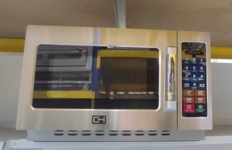 Microondas em Aço Inox de 34L - INDUSTRIAL NOVO
