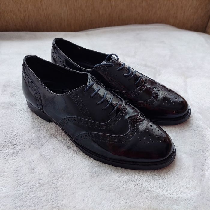 Оксфорди, туфлі, балетки, лофери шкіра 38