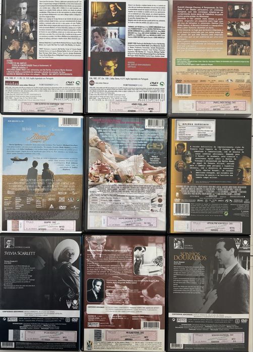 DVDs vários Lote 14