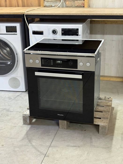 Комплект Miele: Індукція + Духовка (НОВІ в плівках)