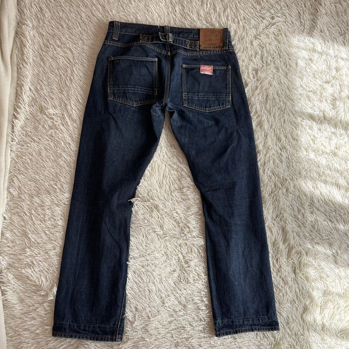 Прямі широкі сині джинси селвідж Superdry Selvedge Dean Jeans